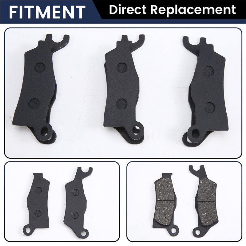 A99F-Brake Pad Set 6Pcs For Mo - Brake Pad Set 评论和价格