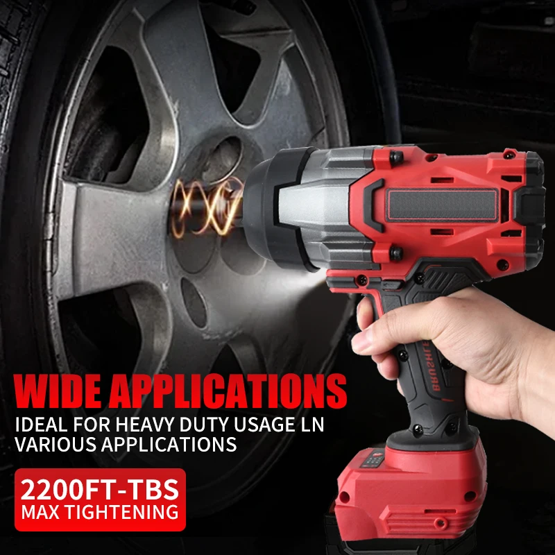 Cordless Impact Wrench 1/2 inc - Torque Wrench 评论和价格
