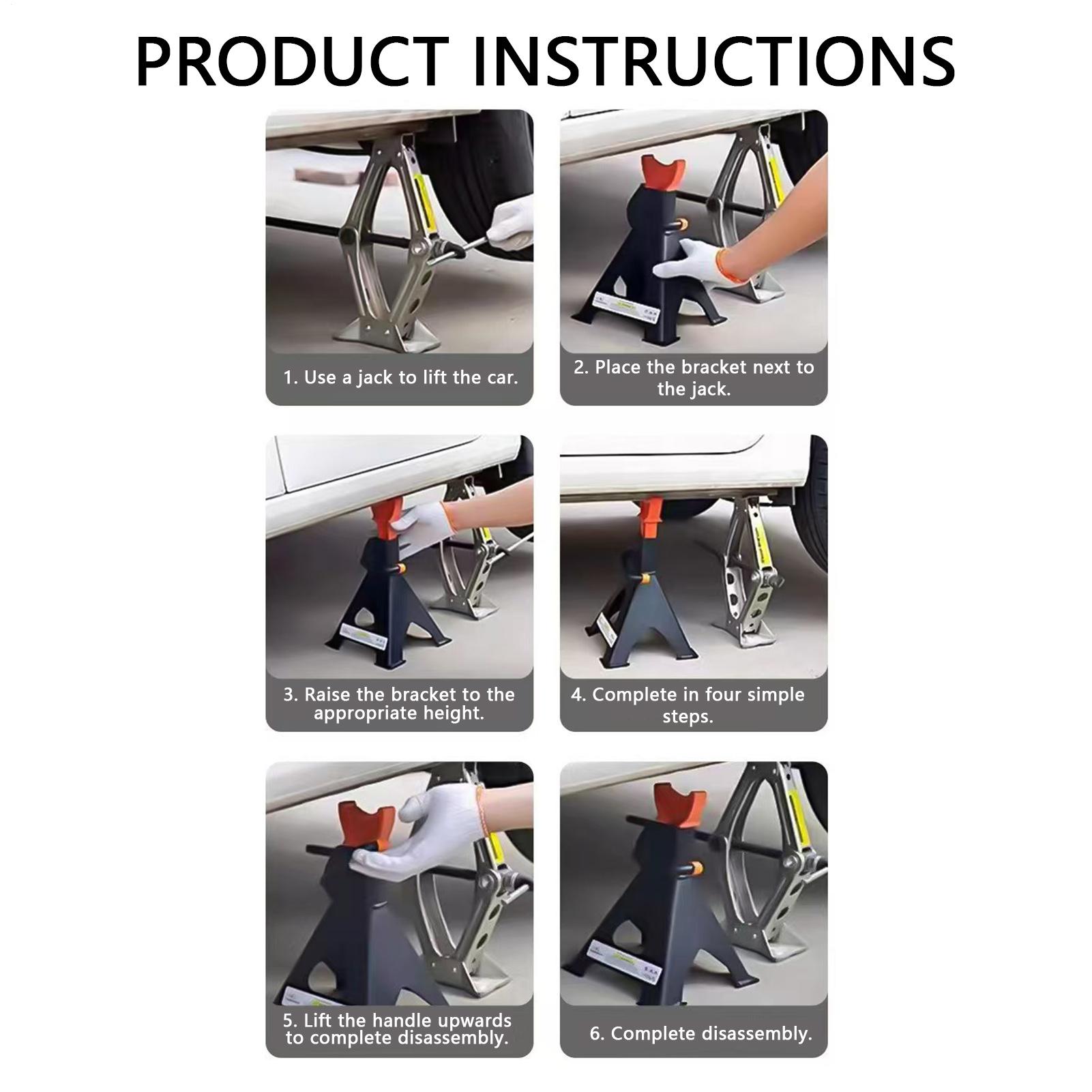 Truck Jack Stands 3 Ton/ 6 Ton - Car Lift 评论和价格